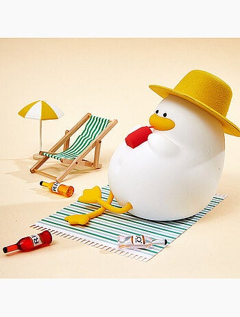 Lampe veilleuse chambre enfant canard plage