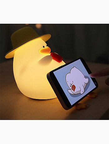 Lampe veilleuse chambre enfant canard plage