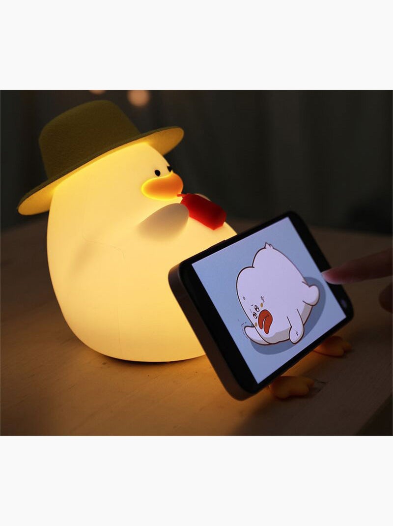 Lampe veilleuse chambre enfant canard plage Blanc - Kiabi