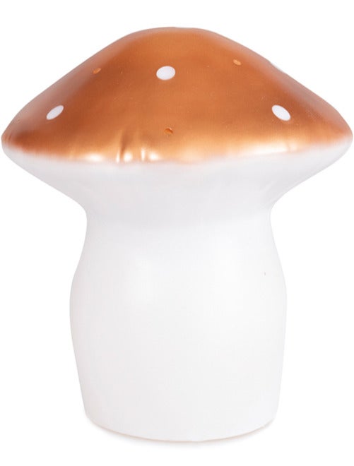 Lampe veilleuse champignon cuivré (25 cm) - Kiabi