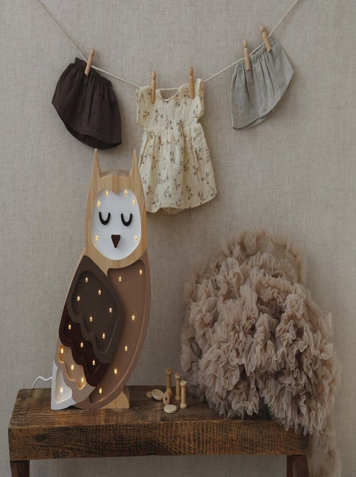 Lampe Veilleuse Chouette - Kiabi