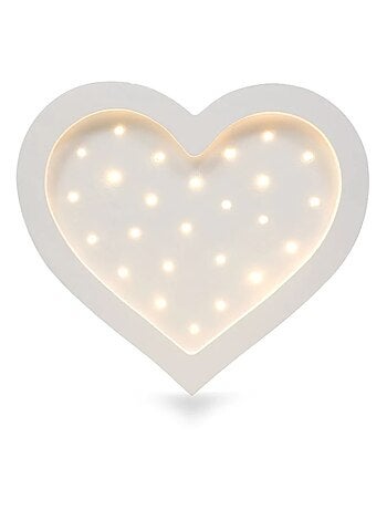 Lampe Veilleuse Cœur blanc