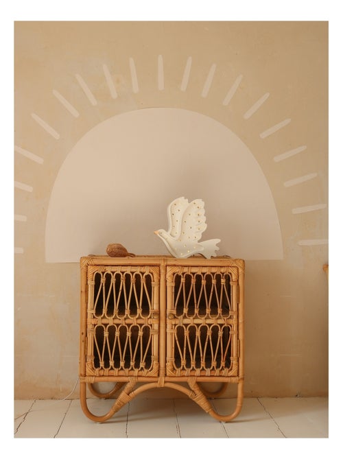 Lampe veilleuse colombe blanche - Kiabi