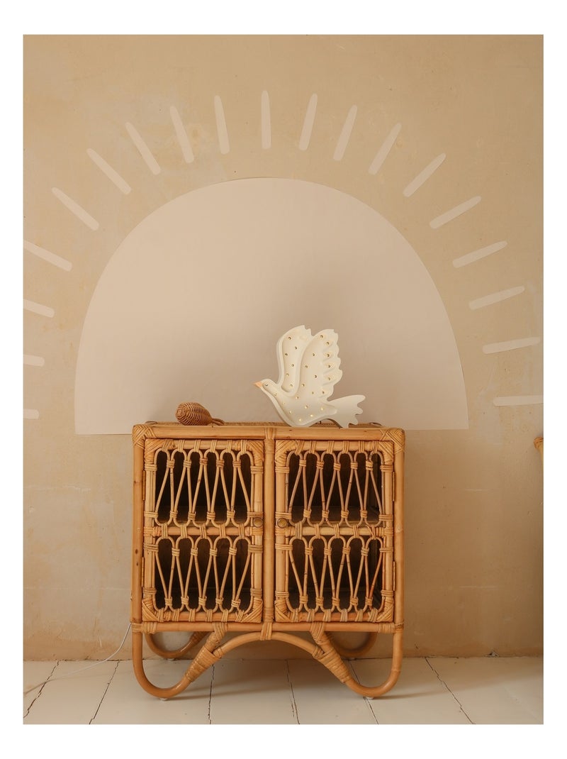 Lampe veilleuse colombe blanche Blanc - Kiabi