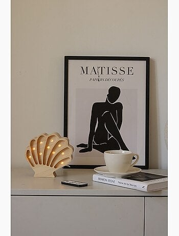 Lampe veilleuse coquillage sirènes