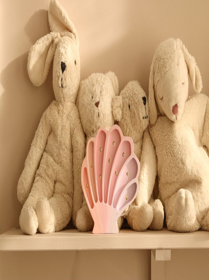Lampe Veilleuse Coquillage Sirènes Rose - Kiabi