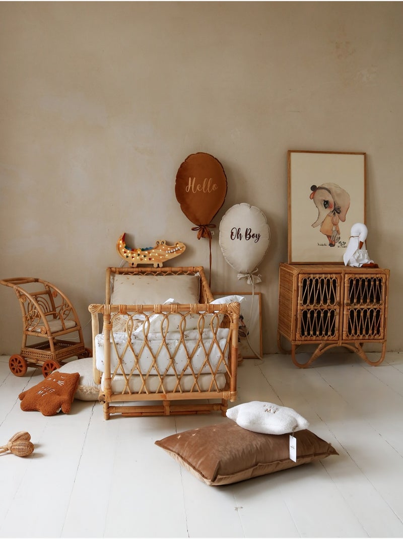 Lampe veilleuse crocodile Beige - Kiabi