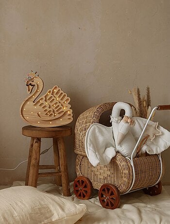 Lampe veilleuse cygne