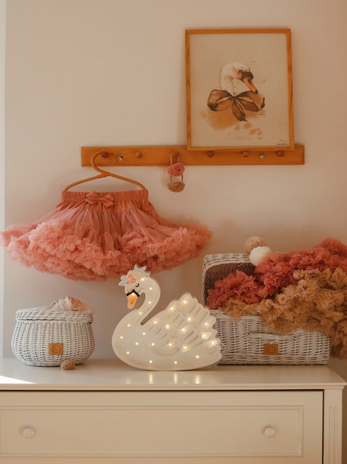 Lampe veilleuse cygne - Kiabi