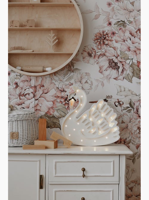 Lampe veilleuse cygne - Kiabi