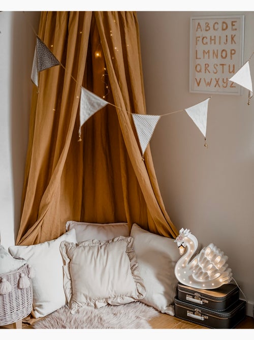 Lampe veilleuse cygne - Kiabi