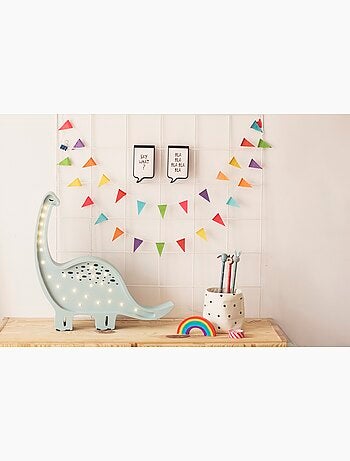 Lampe veilleuse diplodocus bois