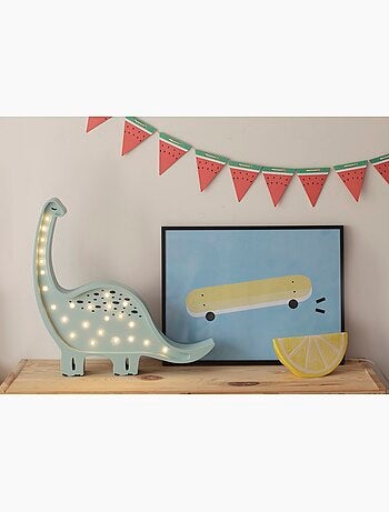 Lampe veilleuse diplodocus bois