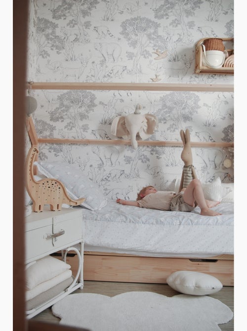 Lampe Veilleuse Diplodocus bois - Kiabi