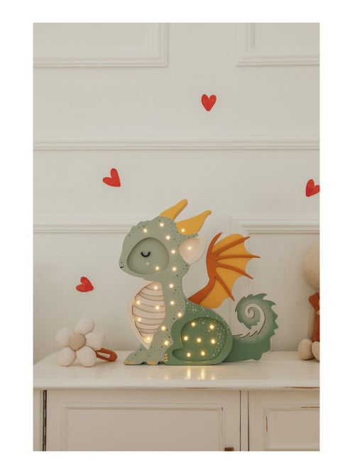 Lampe veilleuse dragon - Kiabi