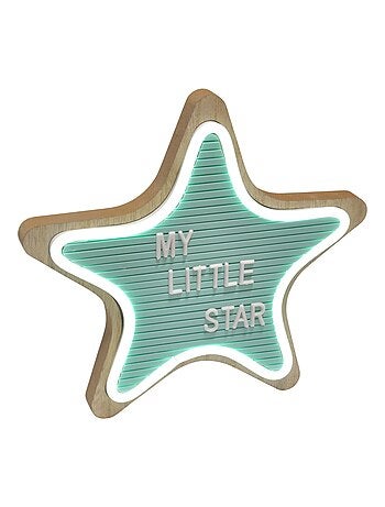 Lampe veilleuse etoile