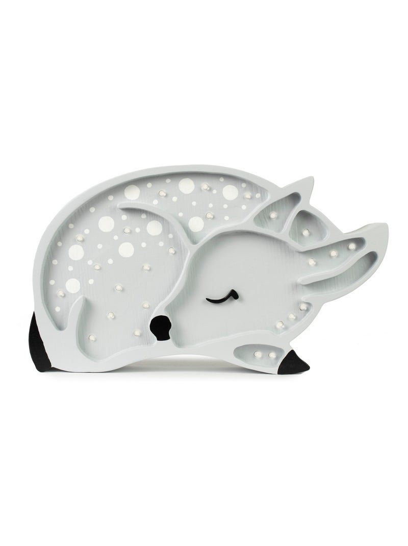 Lampe Veilleuse Faon Gris - Kiabi