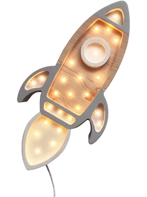 Lampe veilleuse fusée - Kiabi
