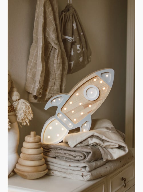 Lampe veilleuse fusée - Kiabi
