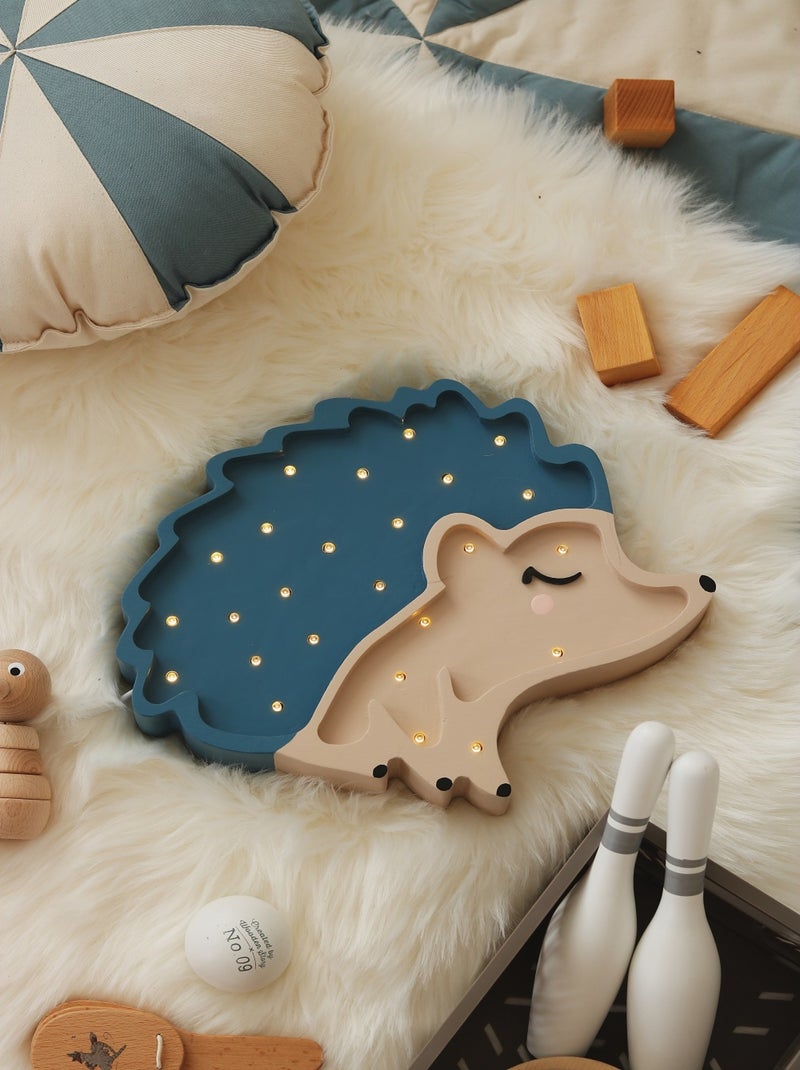 Lampe Veilleuse Hérisson Bleu - Kiabi