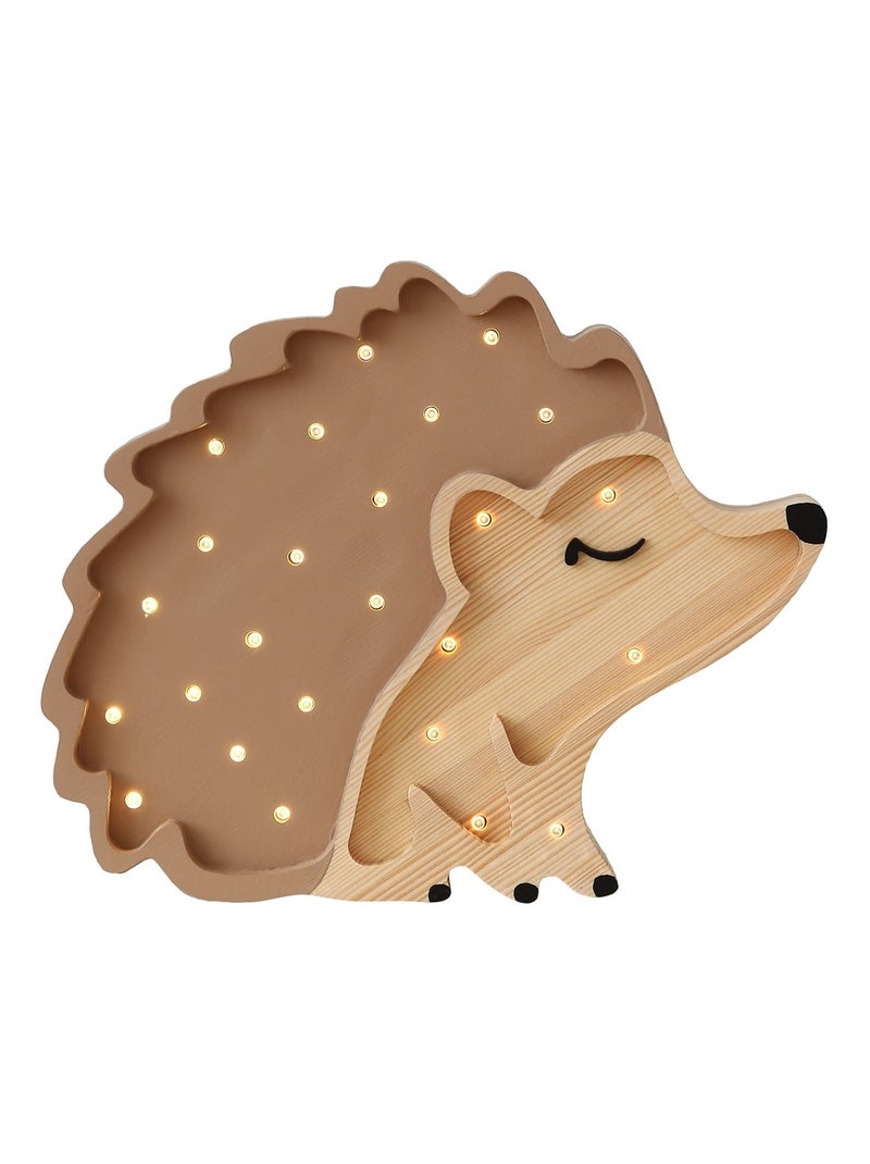 Lampe Veilleuse Hérisson Marron - Kiabi