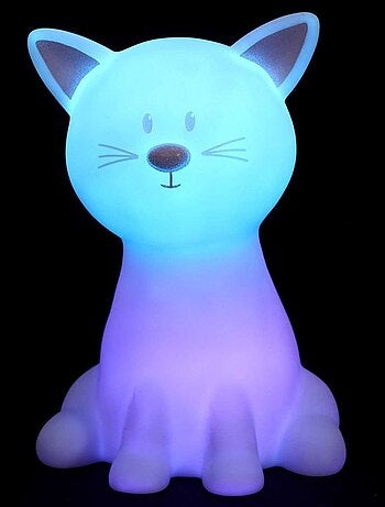 Lampe veilleuse LED chat