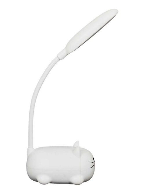 Lampe veilleuse LED chat blanc - Kiabi