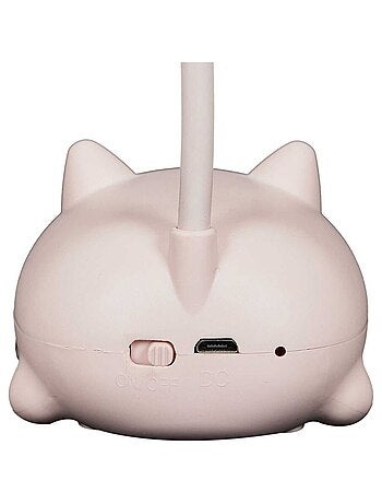 Lampe veilleuse LED chat blanc