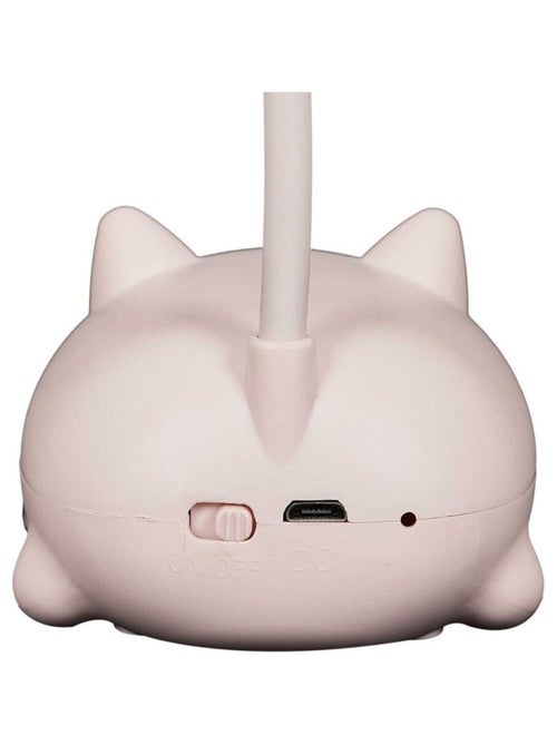 Lampe veilleuse LED chat rose - Kiabi
