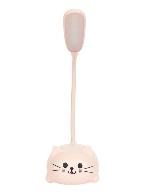 Lampe veilleuse LED chat rose - Kiabi