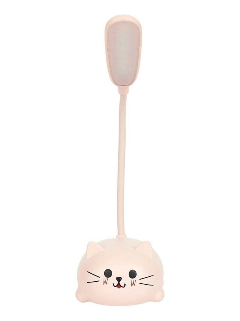 Lampe veilleuse LED chat rose Rose - Kiabi