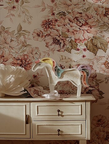 Lampe Veilleuse Licorne Arc-en-ciel