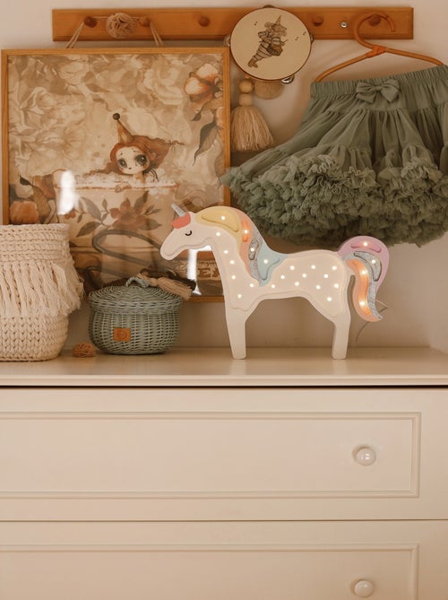 Lampe Veilleuse Licorne Arc-en-ciel - Kiabi