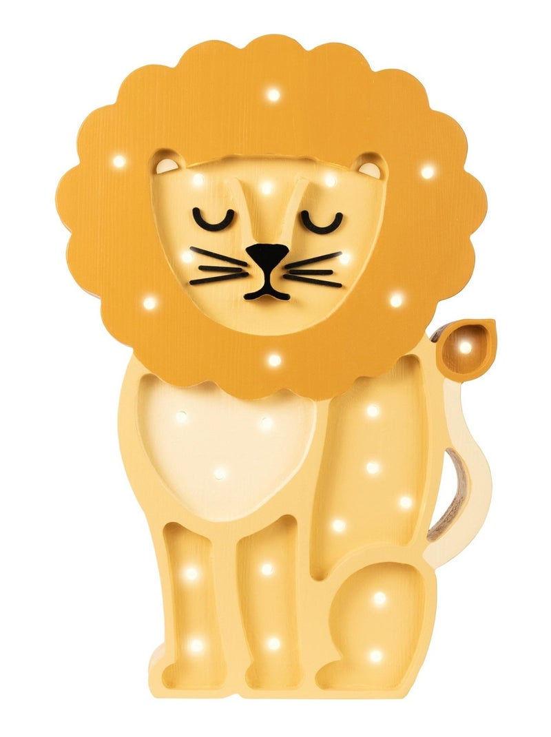 Lampe Veilleuse Lion Jaune - Kiabi