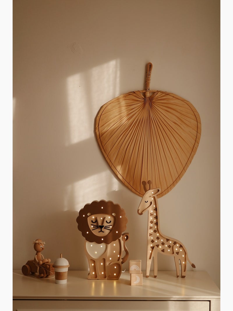 Lampe Veilleuse Lion Marron - Kiabi