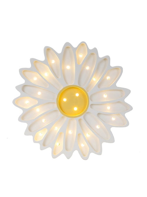 Lampe Veilleuse Marguerite blanche - Kiabi