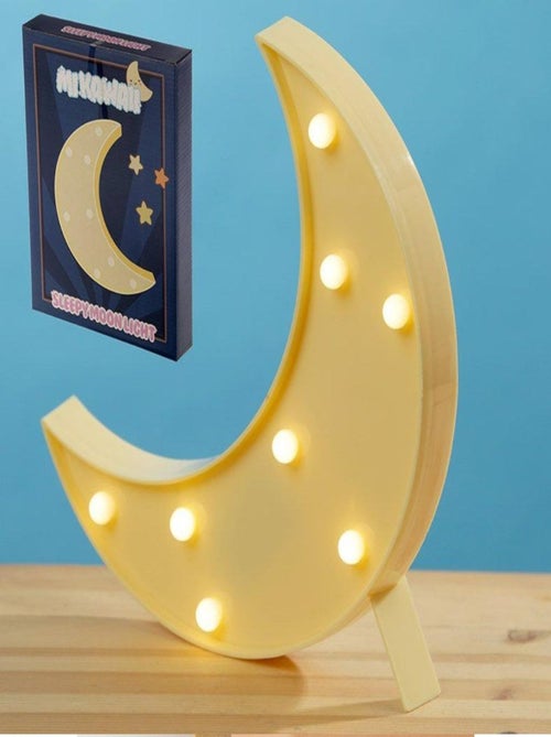 Lampe Veilleuse Mi Kawai Lune LED - Kiabi
