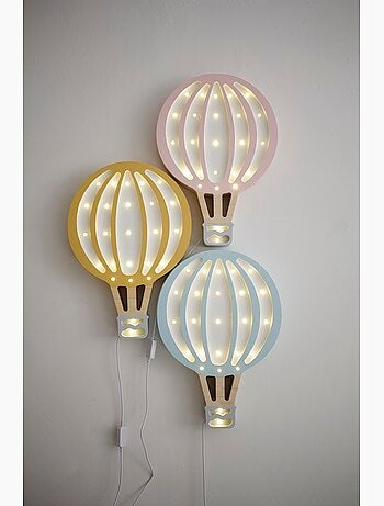 Lampe veilleuse montgolfière