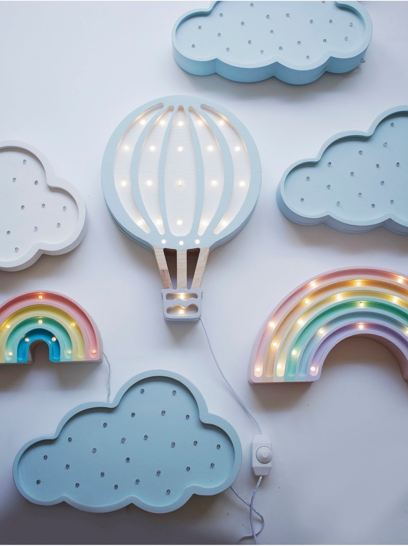 Lampe Veilleuse Montgolfière Bleu - Kiabi