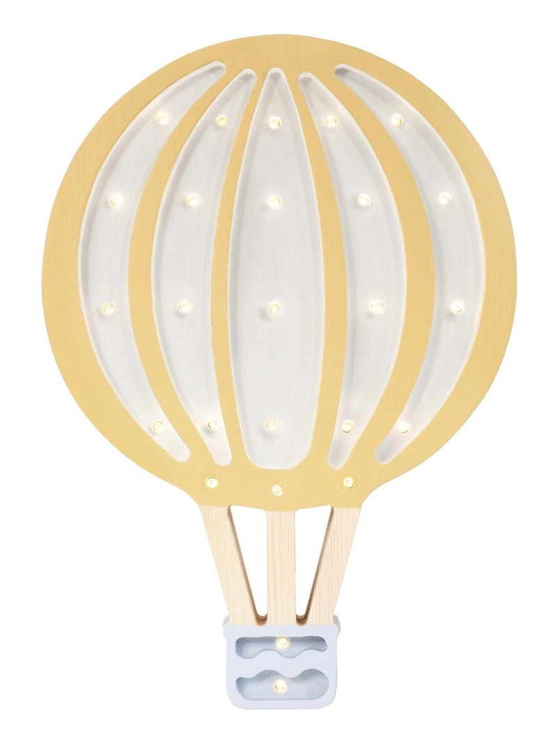 Lampe Veilleuse Montgolfière Jaune - Kiabi