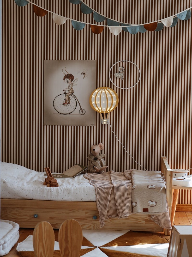 Lampe Veilleuse Montgolfière Jaune - Kiabi