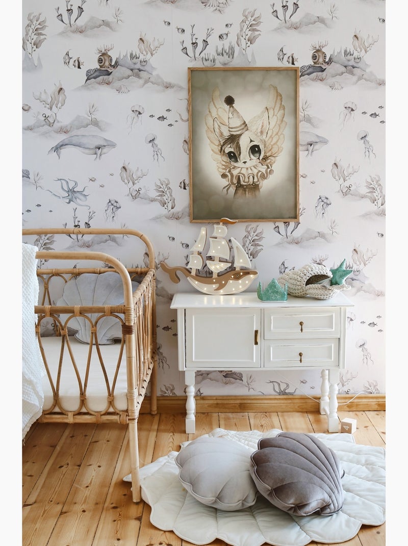 Lampe Veilleuse Navire Beige - Kiabi