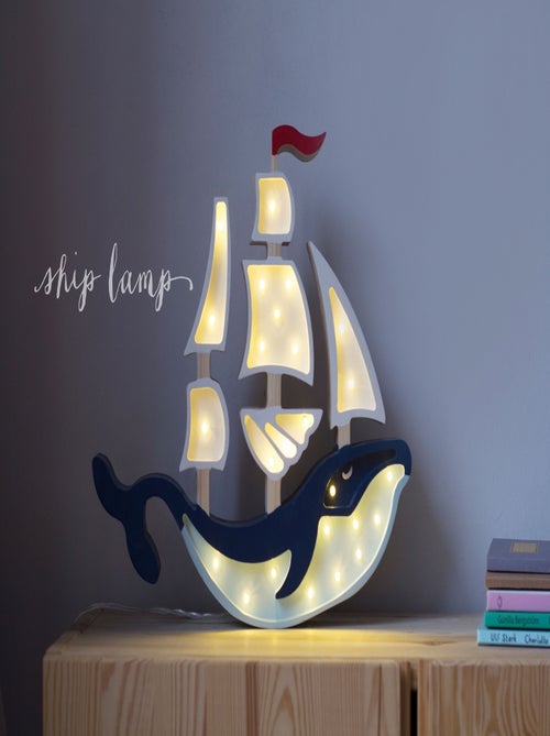 Lampe veilleuse navire - Kiabi