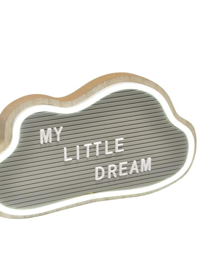 Lampe veilleuse nuage Beige - Kiabi