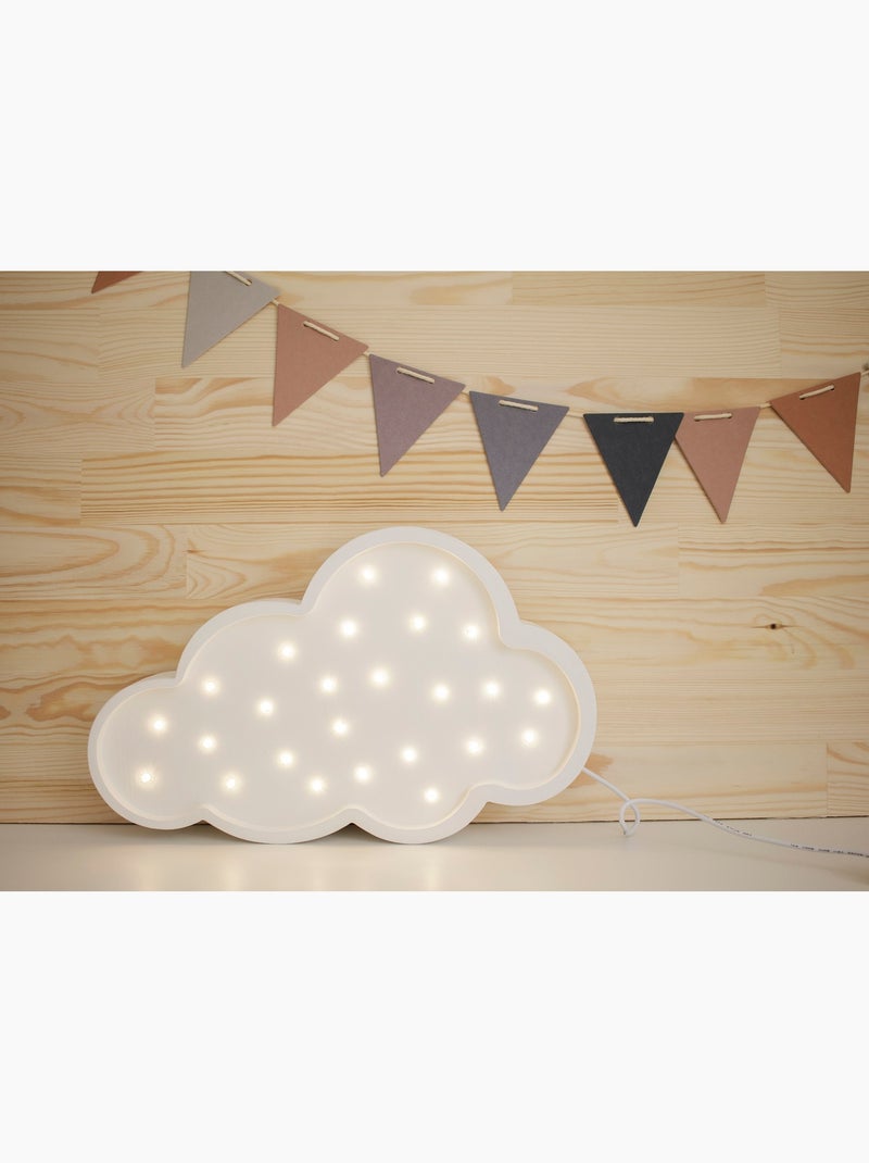Lampe veilleuse nuage Blanc - Kiabi