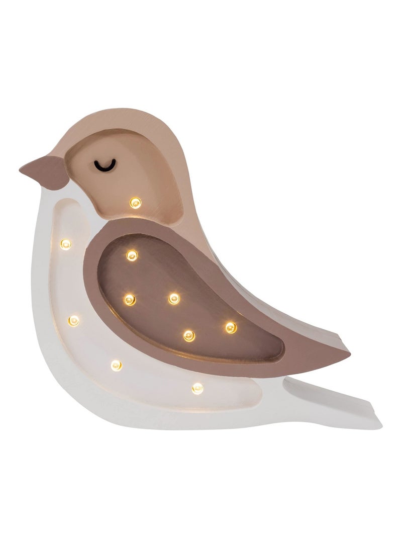 Lampe Veilleuse Oiseau Beige - Kiabi