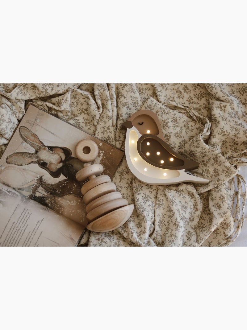 Lampe Veilleuse Oiseau Beige - Kiabi