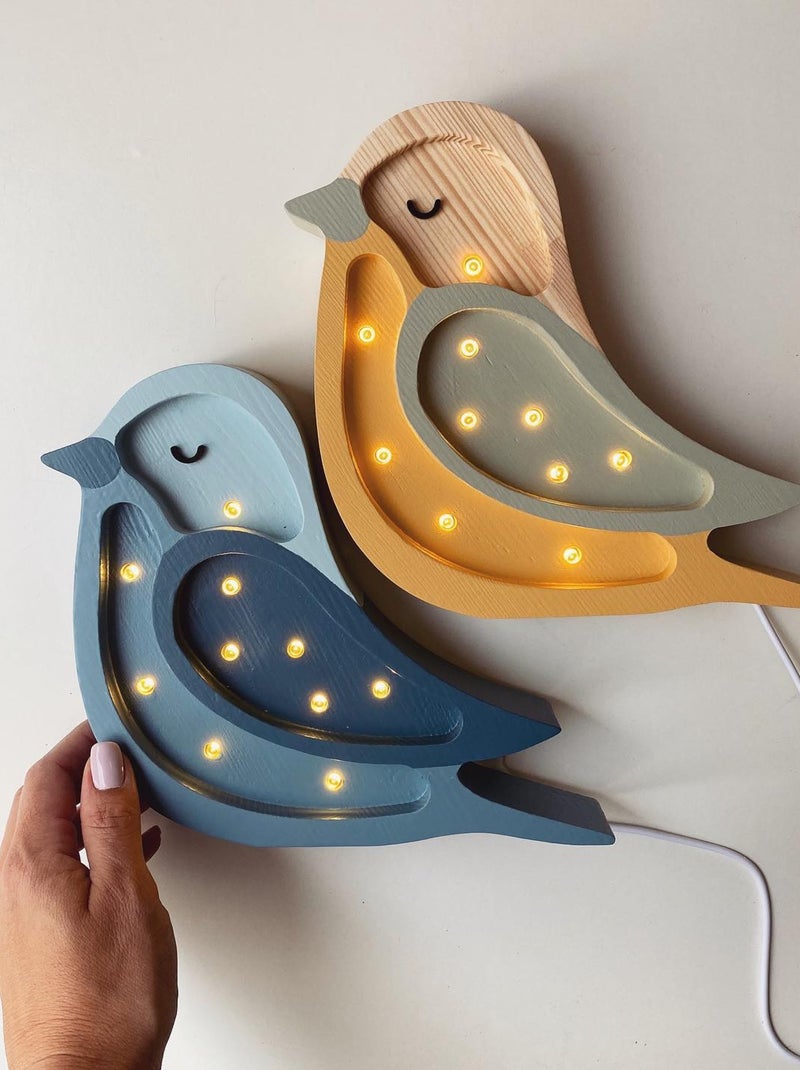 Lampe Veilleuse Oiseau Bleu - Kiabi