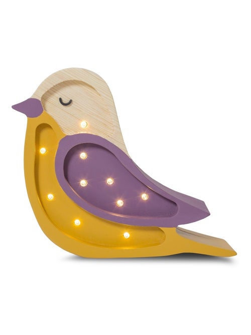 Lampe Veilleuse Oiseau Bordeaux Moutarde - Kiabi