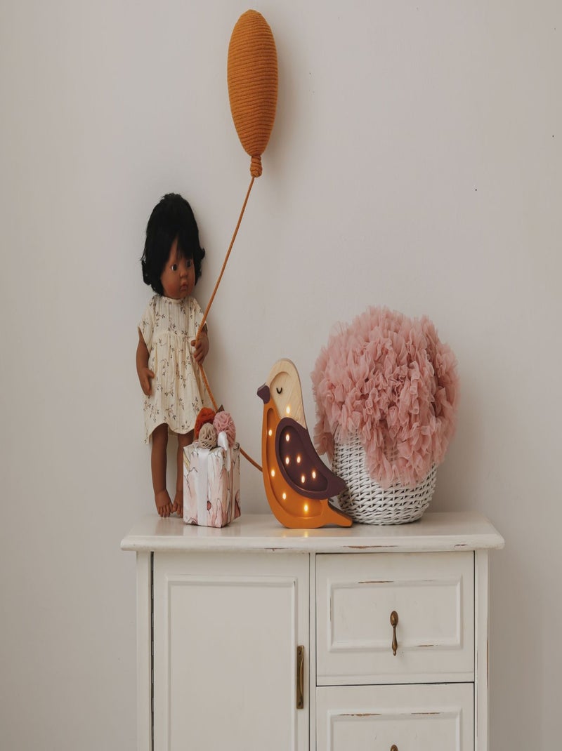 Lampe Veilleuse Oiseau Violet - Kiabi